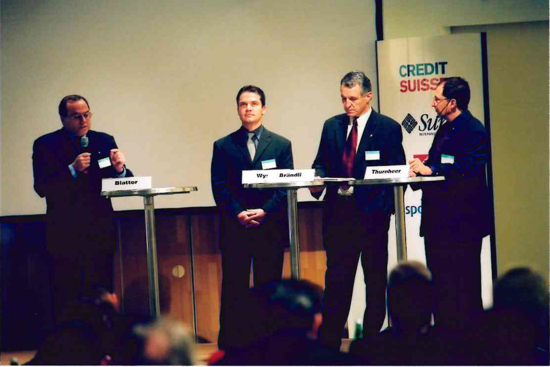 Sport Forum Schweiz – Historische Impressionen, Teilnehmer beim Kongress